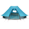Tipi-teltta 6 hengelle Sininen taffeta