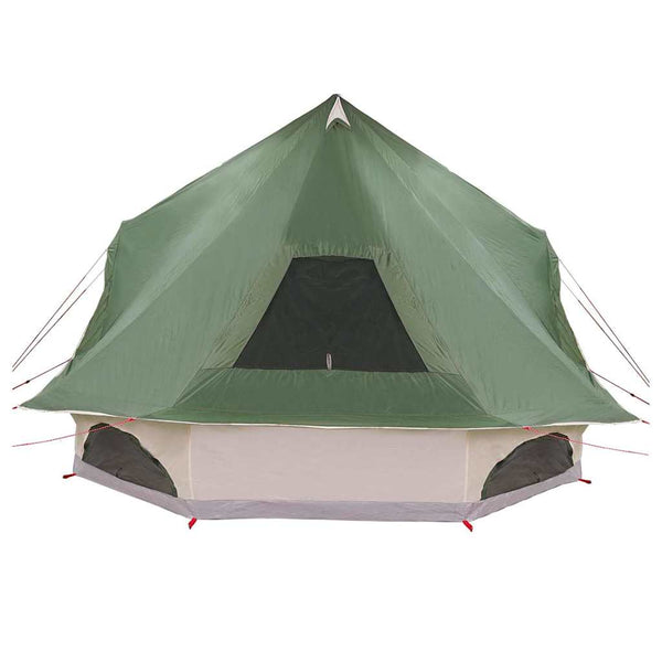 Tipi-teltta 10 hengelle Vihreä taffeta