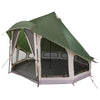 Tipi-teltta katolla Vihreä 404 x 370 x 270 cm taffeta