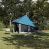 Tipi-teltta katolla Sininen 404 x 370 x 270 cm taffeta