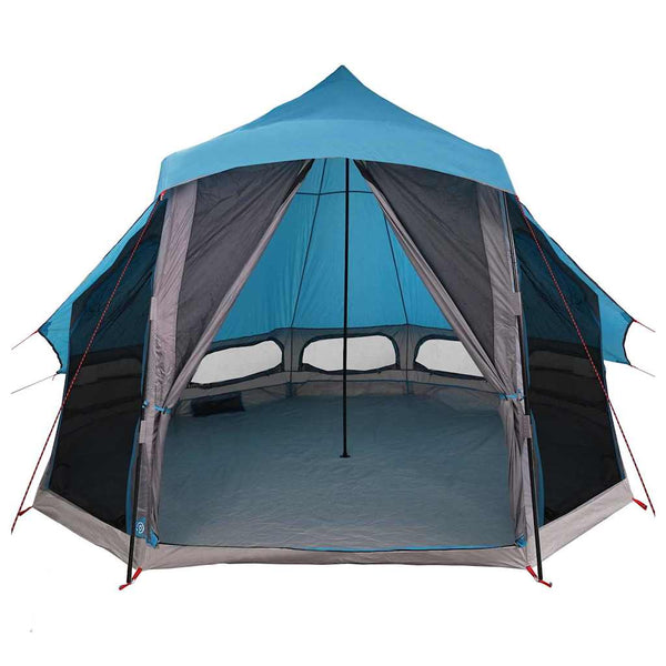 Tipi-teltta katolla Sininen 404 x 370 x 270 cm taffeta