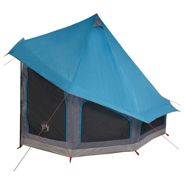 Tipi-teltta katolla Sininen 404 x 370 x 270 cm taffeta