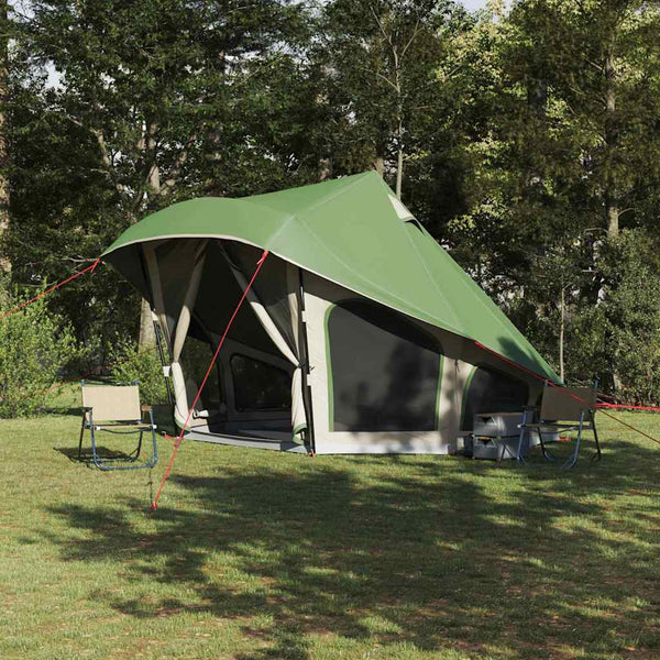 Tipi-teltta katolla Vihreä 508 x 470 x 300 cm taffeta