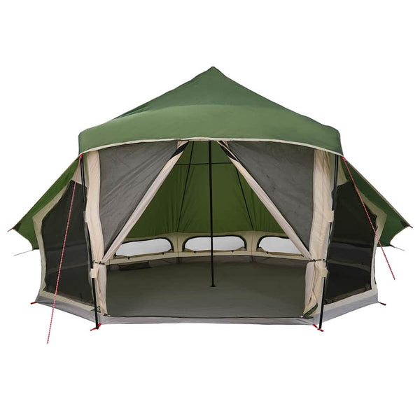 Tipi-teltta katolla Vihreä 508 x 470 x 300 cm taffeta