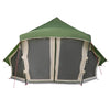 Tipi-teltta katolla Vihreä 508 x 470 x 300 cm taffeta