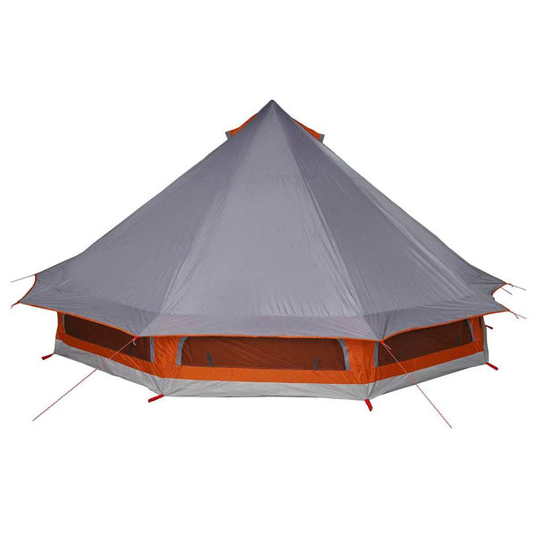 Tipi-teltta Harmaa ja oranssi 508 x 470 x 300 cm taffeta