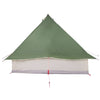 Tipi-teltta 8 hengelle Vihreä taffeta