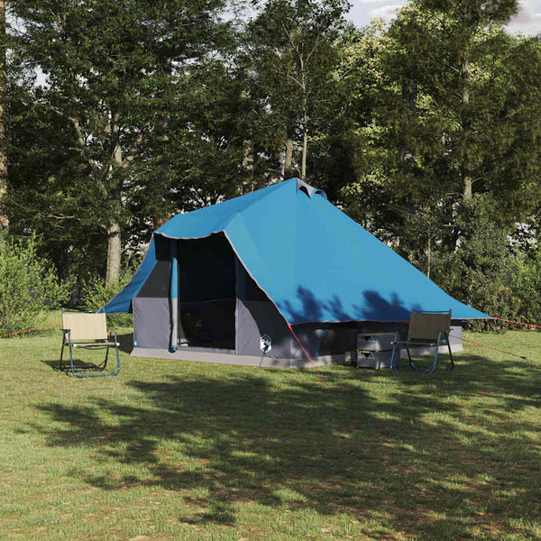 Tipi-teltta 8 hengelle Sininen taffeta