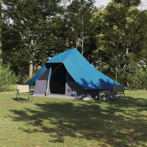 Tipi-teltta 10 hengelle Sininen taffeta