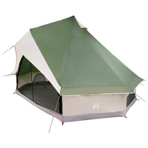Tipi-teltta 8 hengelle Vihreä taffeta