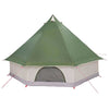 Tipi-teltta 8 hengelle Vihreä taffeta