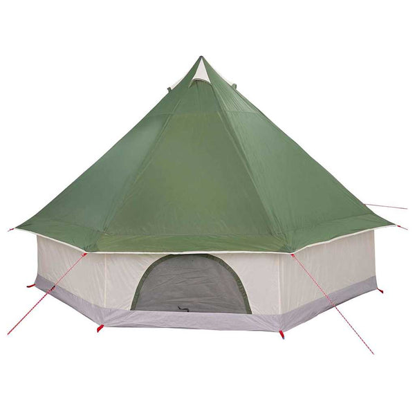 Tipi-teltta 8 hengelle Vihreä taffeta