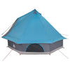 Tipi-teltta 8 hengelle Sininen taffeta
