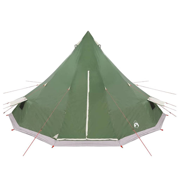 Tipi-teltta katolla Vihreä 560 x 560 x 300 cm taffeta