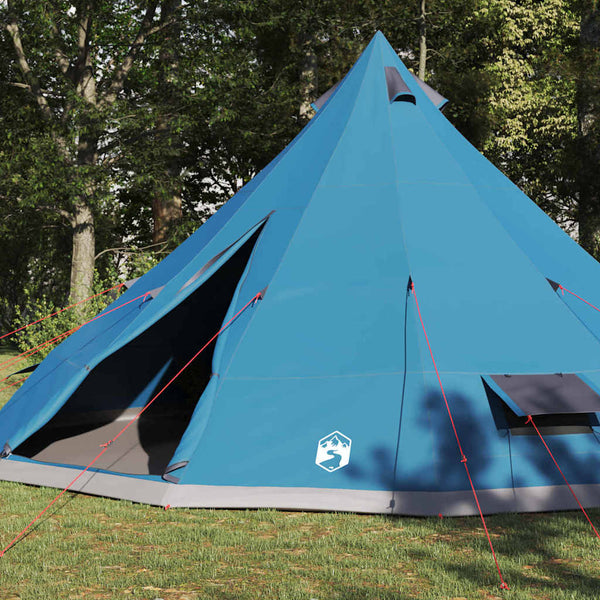 Tipi-teltta katolla Sininen 560 x 560 x 300 cm taffeta