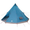 Tipi-teltta katolla Sininen 560 x 560 x 300 cm taffeta