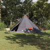 Tipi-teltta Harmaa ja oranssi 560 x 560 x 300 cm taffeta
