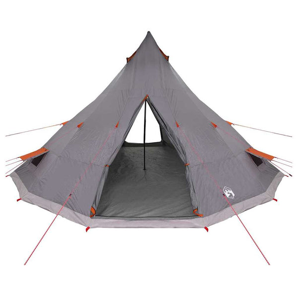 Tipi-teltta Harmaa ja oranssi 560 x 560 x 300 cm taffeta