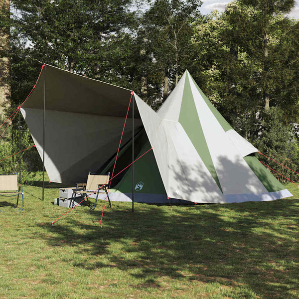 Tipi-teltta katolla Vihreä 510 x 690 x 330 cm taffeta