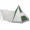 Tipi-teltta katolla Vihreä 510 x 690 x 330 cm taffeta