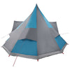 Tipi-teltta katolla Sininen 510 x 690 x 330 cm taffeta