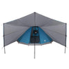 Tipi-teltta katolla Sininen 510 x 690 x 330 cm taffeta