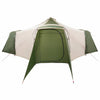 Tipi-teltta 8 hengelle Vihreä taffeta
