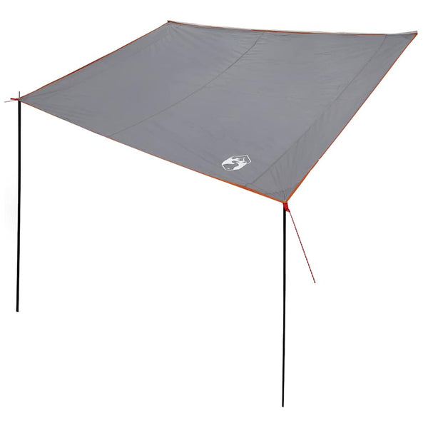 Karavaanivarjo Harmaa ja oranssi 240 x 350 cm taffeta