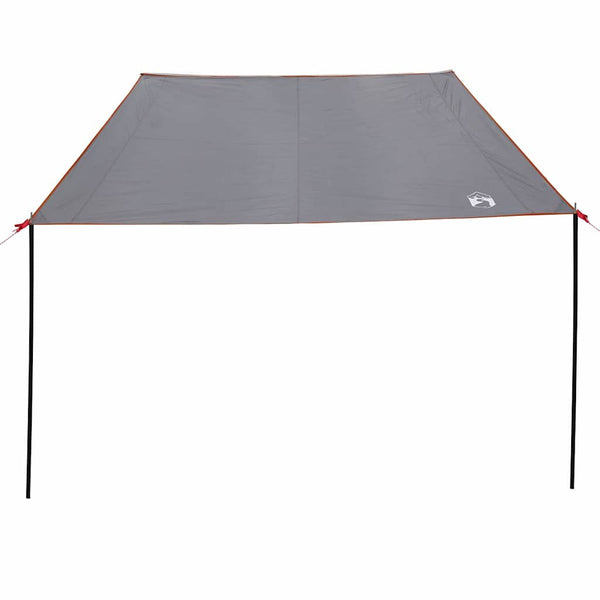 Karavaanivarjo Harmaa ja oranssi 240 x 350 cm taffeta