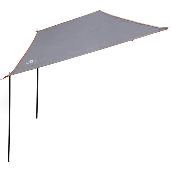 Karavaanivarjo Harmaa ja oranssi 240 x 350 cm taffeta