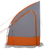 Takaluukkuteltta Harmaa ja oranssi 194 x 180 x 210 cm taffeta