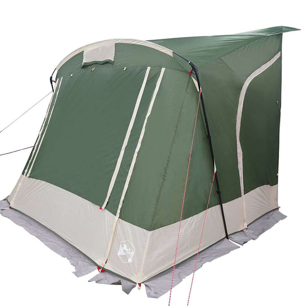 Takaluukkuteltta Vihreä 285 x 255 x 245 cm taffeta Vedenpitävä