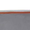 Takaluukkuteltta Harmaa ja oranssi 285 x 255 x 245 cm taffeta