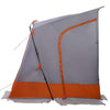 Takaluukkuteltta Harmaa ja oranssi 285 x 255 x 245 cm taffeta