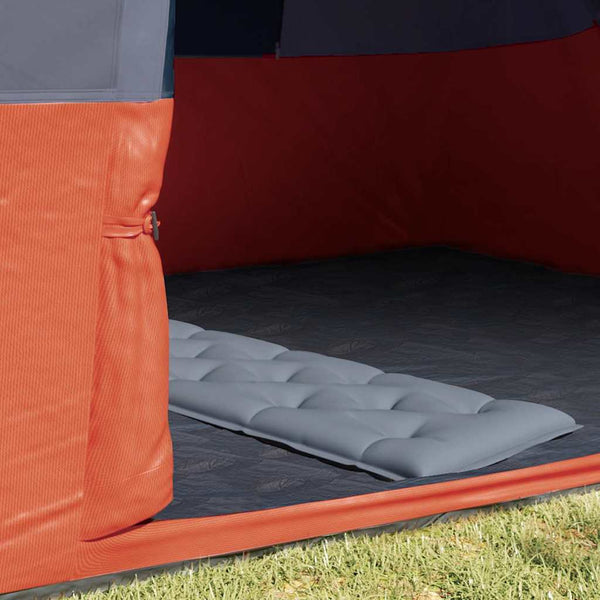 Sisäteltta katolla Harmaa ja oranssi 280 x 220 x 176 cm taffeta