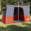 Sisäteltta katolla Harmaa ja oranssi 280 x 220 x 176 cm taffeta