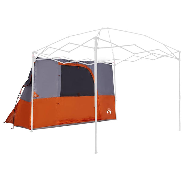 Sisäteltta katolla Harmaa ja oranssi 280 x 220 x 176 cm taffeta