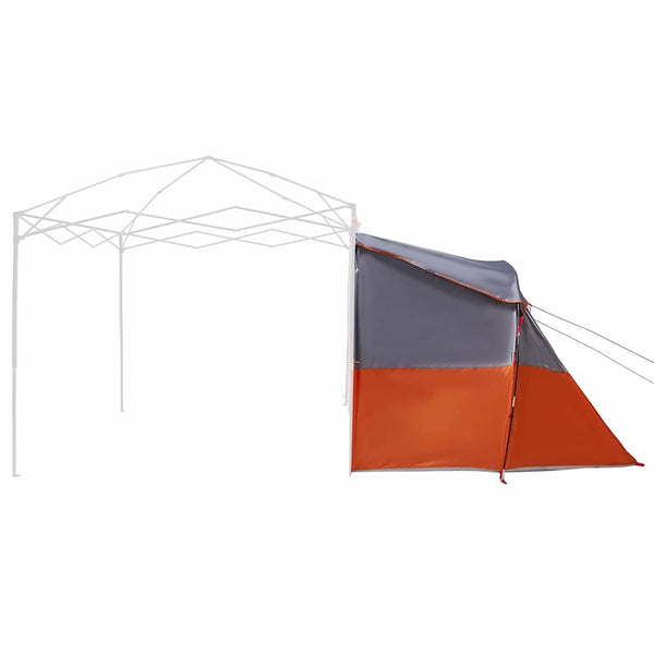 Sisäteltta katolla Harmaa ja oranssi 280 x 220 x 176 cm taffeta