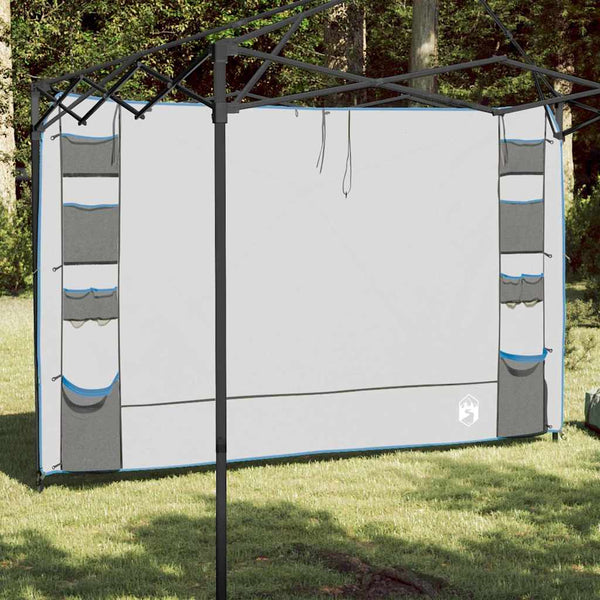 Ripustettava telttajärjestelijä Harmaa ja sininen 320 x 182 cm