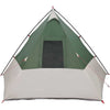 Tipi-teltta 6 hengelle Vedenpitävä Vihreä taffeta