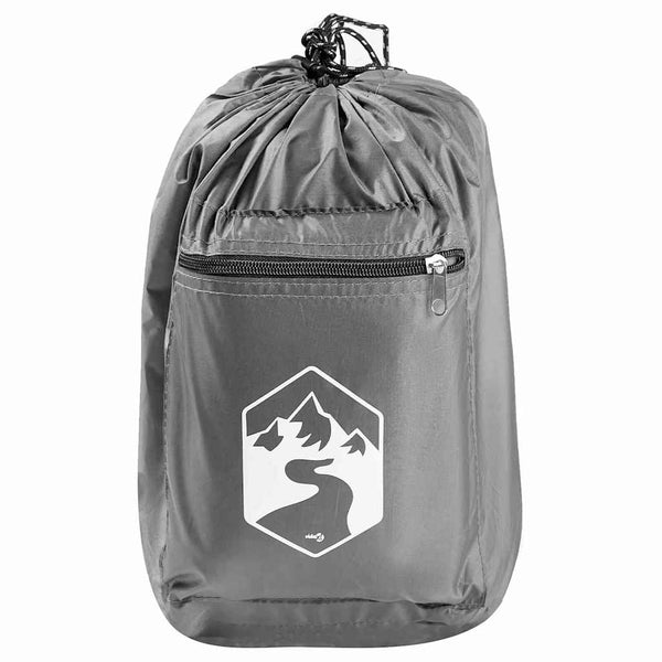 Sisäteltta 6 hengelle Harmaa ja oranssi taffeta