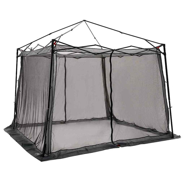 Sisäteltta 6 hengelle Harmaa ja oranssi taffeta
