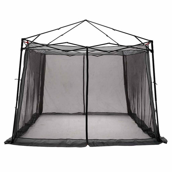 Sisäteltta 6 hengelle Harmaa ja oranssi taffeta