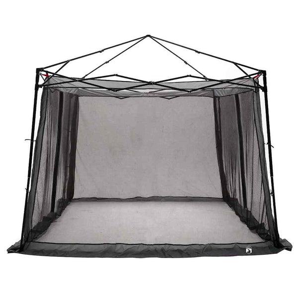 Sisäteltta 6 hengelle Harmaa ja oranssi taffeta