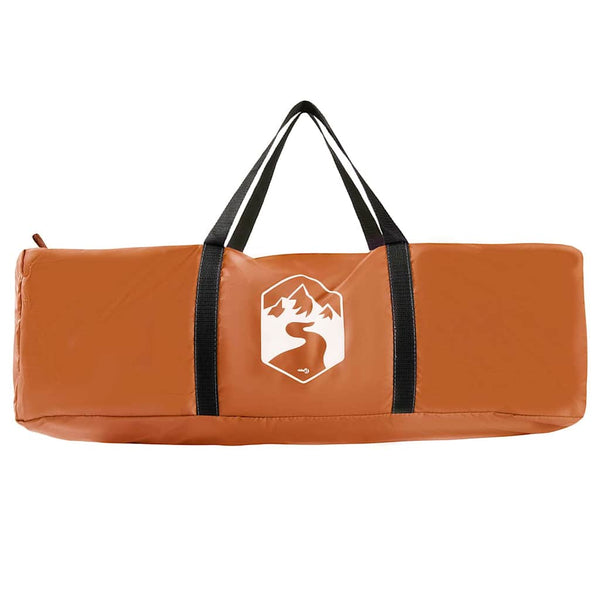 Sisäteltta 6 hengelle Harmaa ja oranssi taffeta