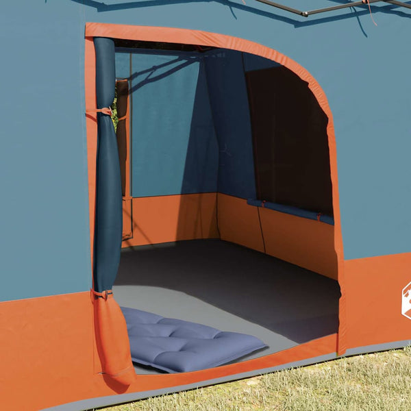 Sisäteltta 6 hengelle Harmaa ja oranssi taffeta