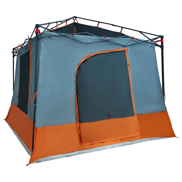 Sisäteltta 6 hengelle Harmaa ja oranssi taffeta