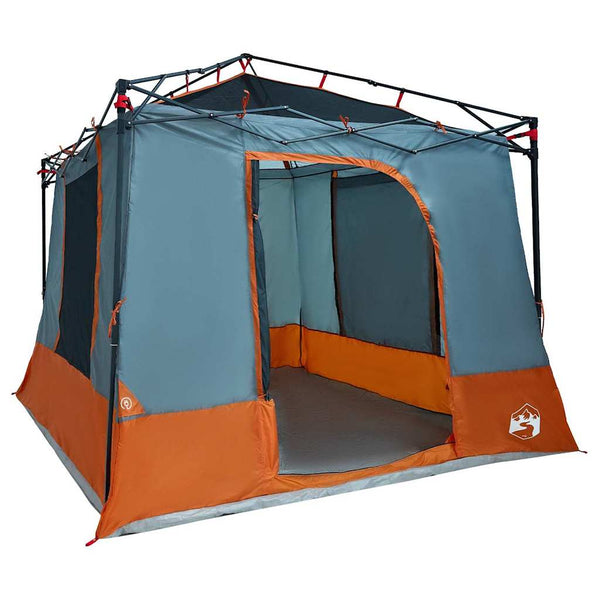 Sisäteltta 6 hengelle Harmaa ja oranssi taffeta