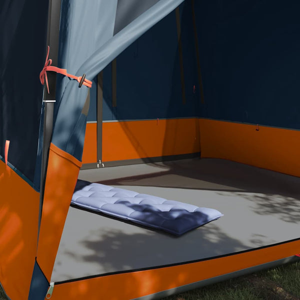 Sisäteltta 6 hengelle Harmaa ja oranssi taffeta