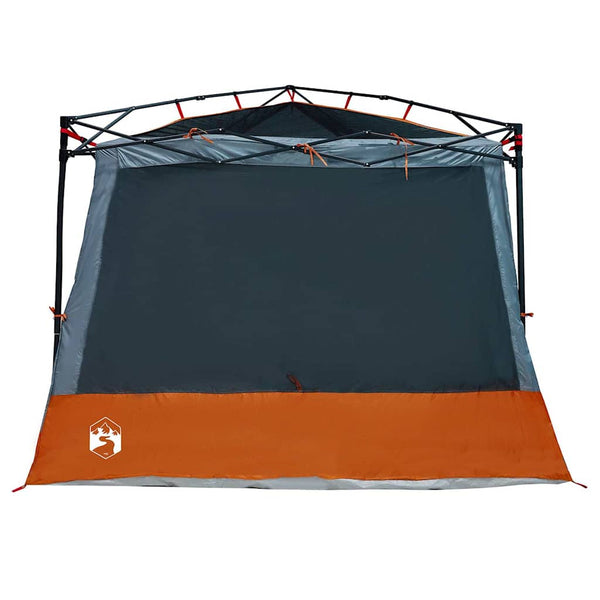 Sisäteltta 6 hengelle Harmaa ja oranssi taffeta